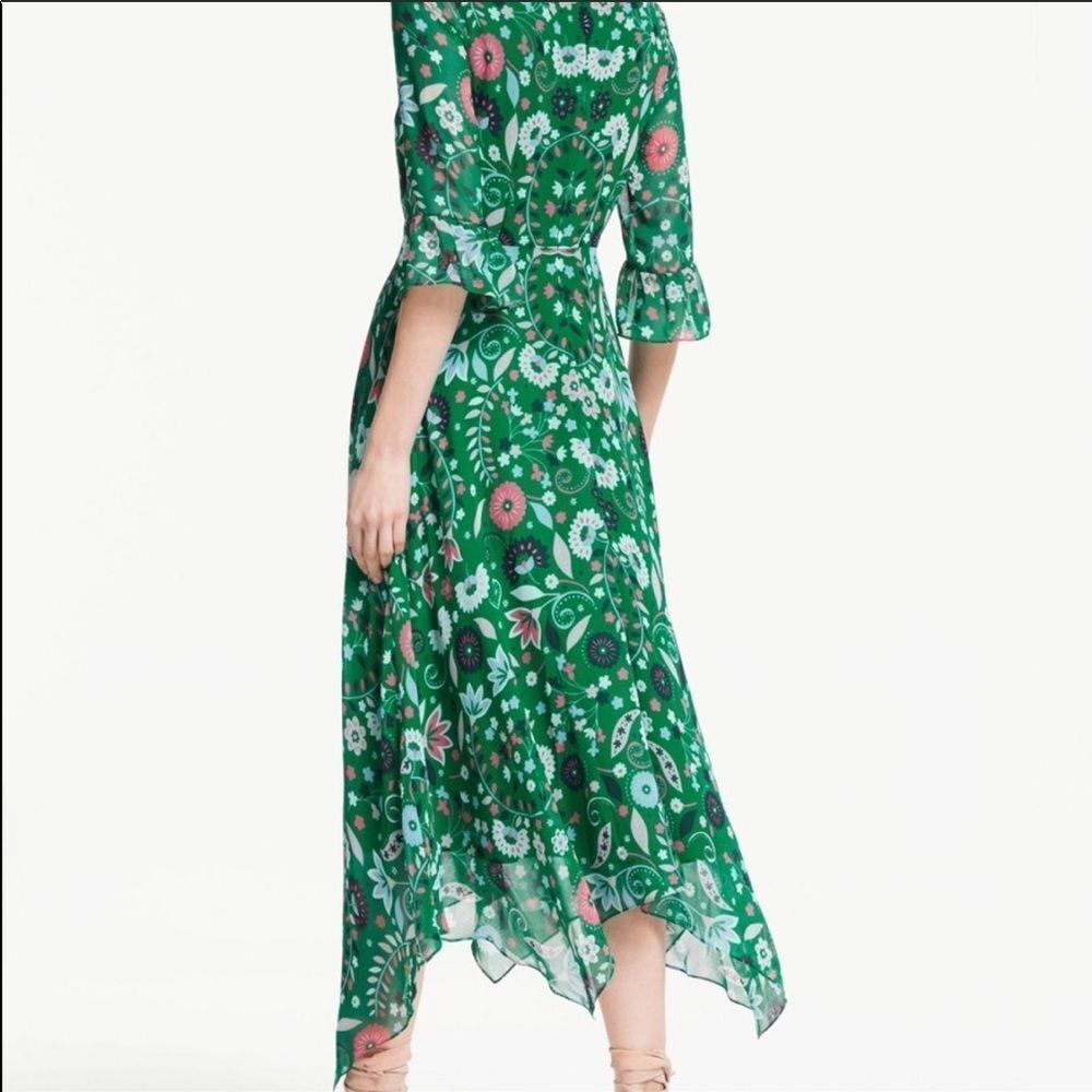 Boden Beatrix Dress Forest Folk Meadow US 4L - Picture 10 of 10